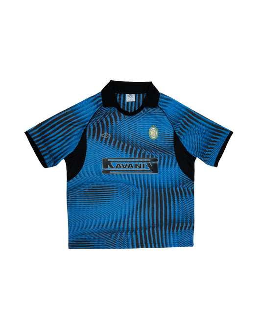 FC Ravani  Polo Jersey Black / Blue
