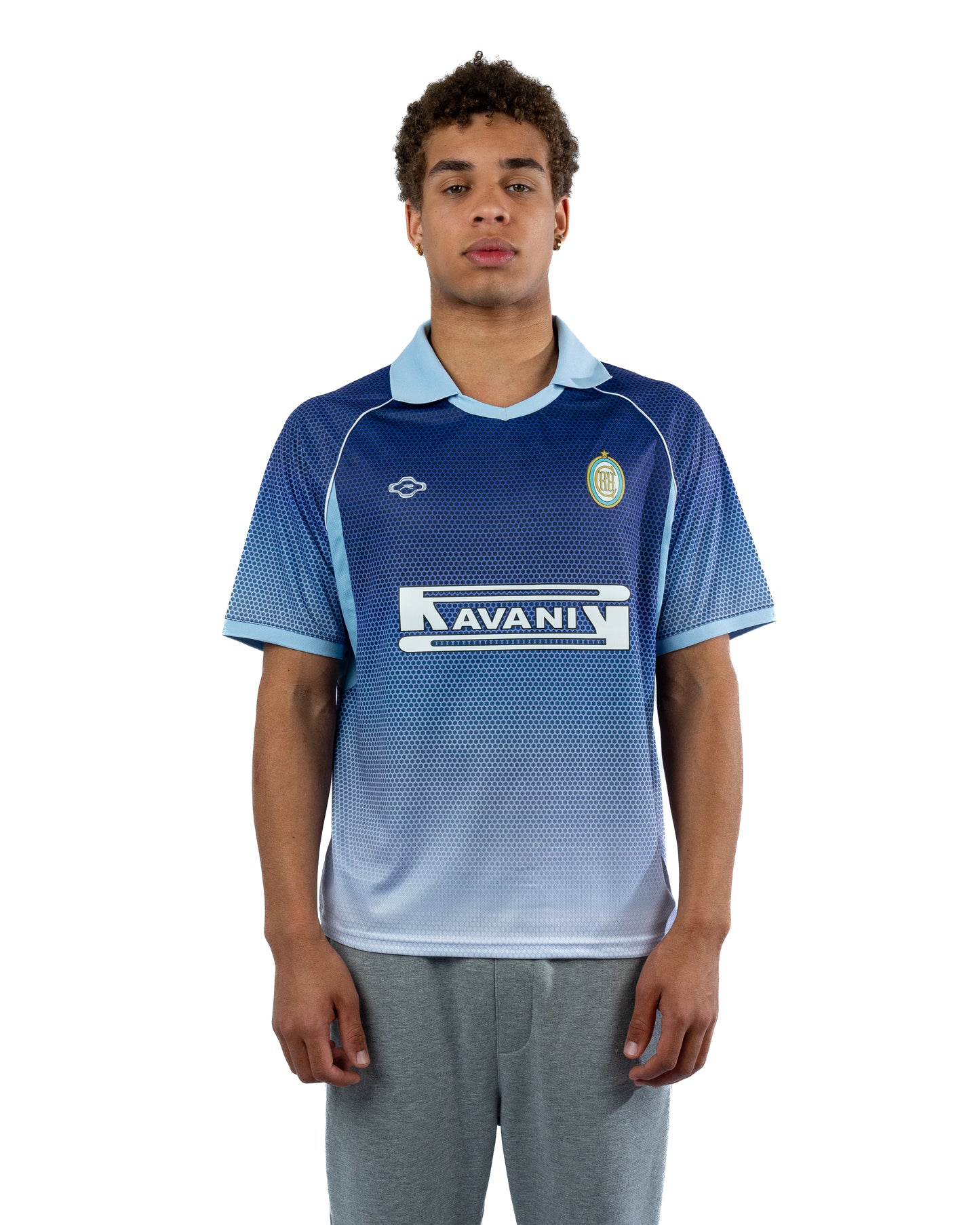 FC Ravani Polo Jersey Blue Fade