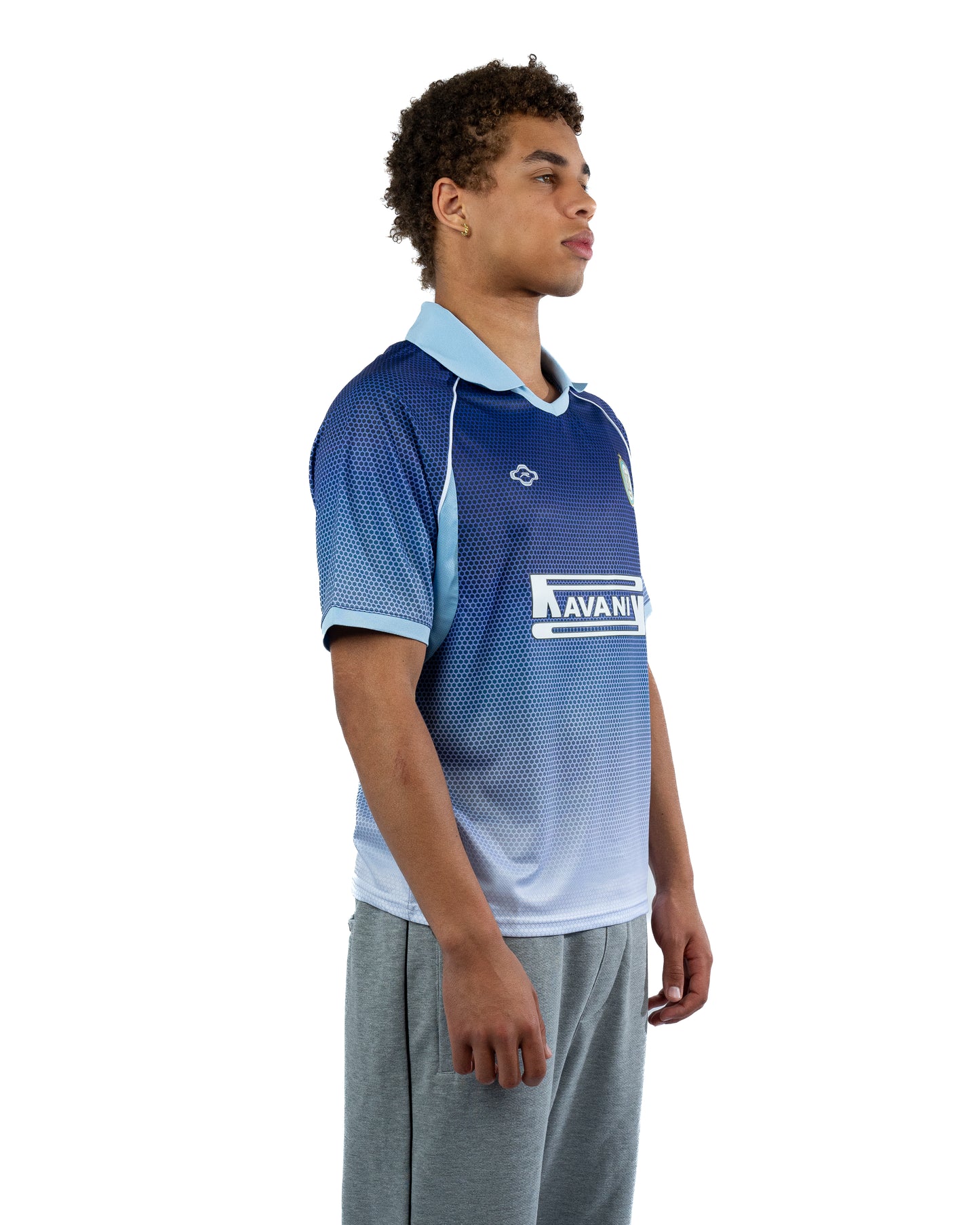 FC Ravani Polo Jersey Blue Fade