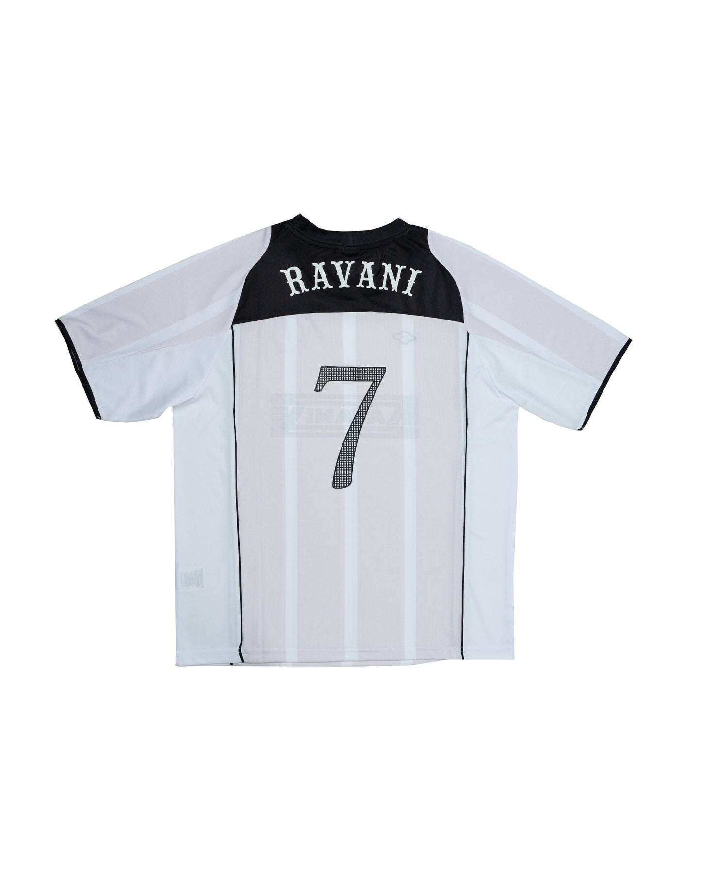 FC Ravani 7 Years Jersey Stripe White Silver Black
