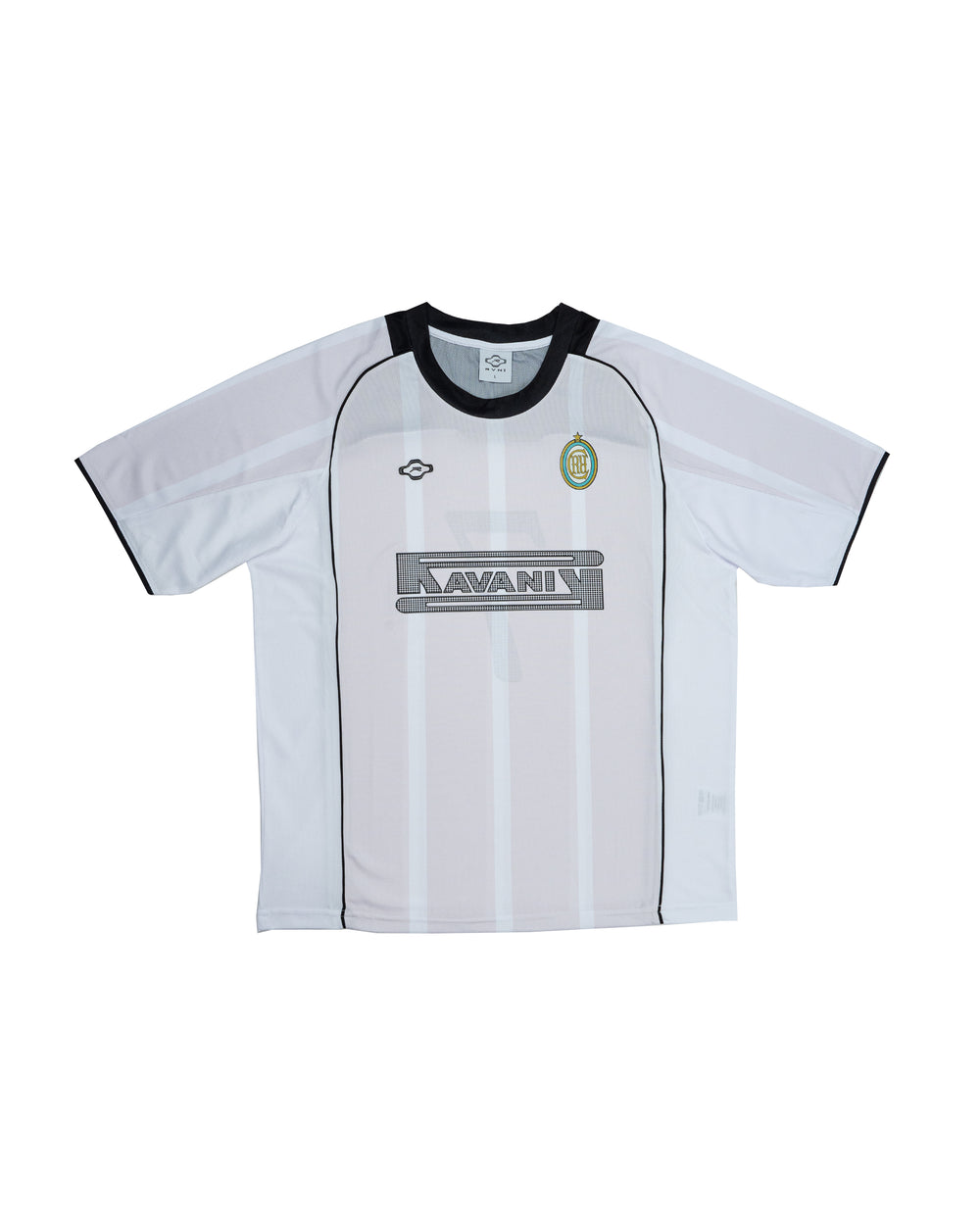 FC Ravani 7 Years Jersey Stripe White Silver Black