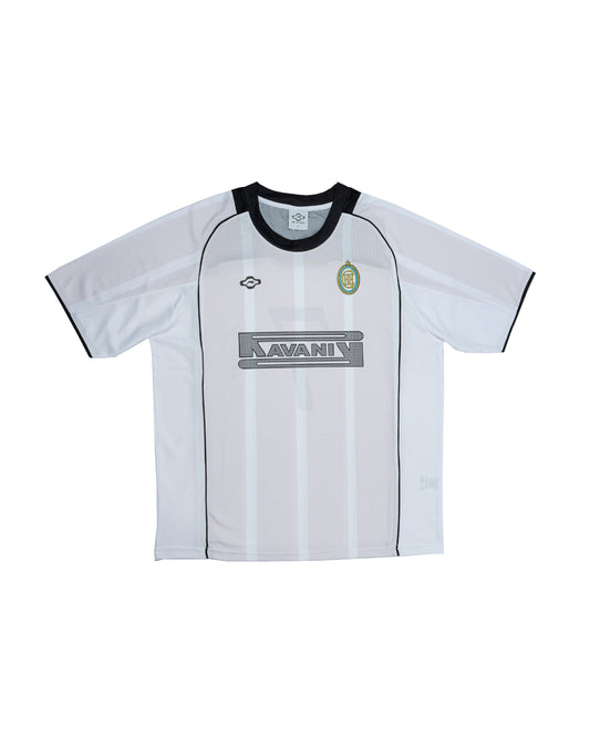 FC Ravani 7 Years Jersey Stripe White Silver Black
