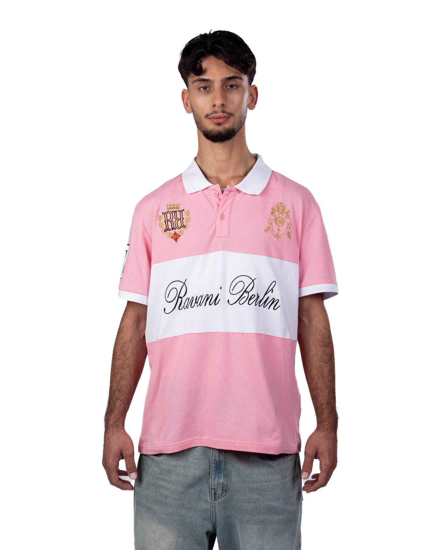 Chief City Polo Shirt Pink