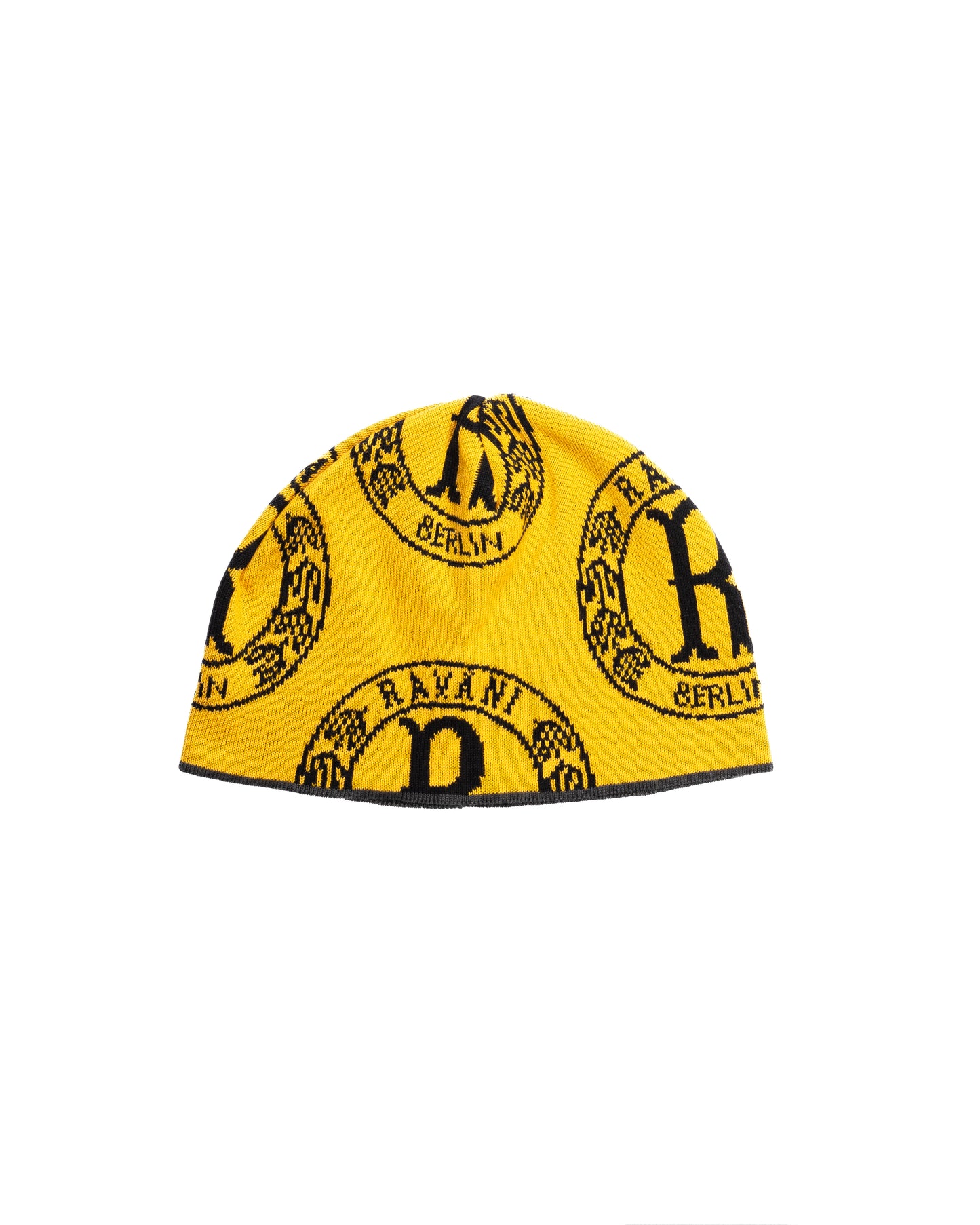 Ravani Star Beanie Yellow Black