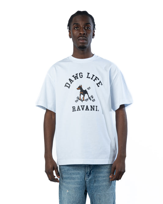 Dawg Life Hustla Tee White