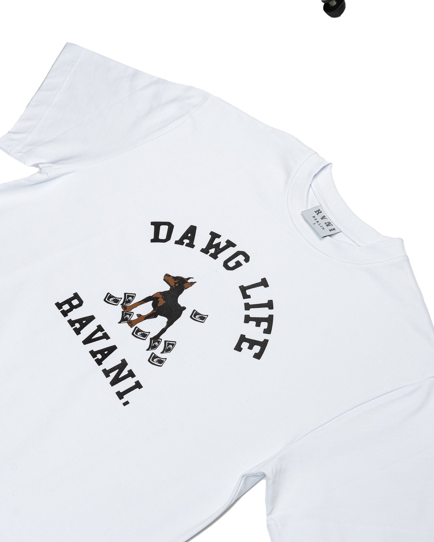 Dawg Life Hustla Tee White