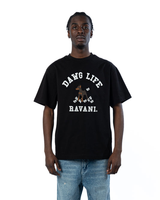 Dawg Life Hustla Tee Black