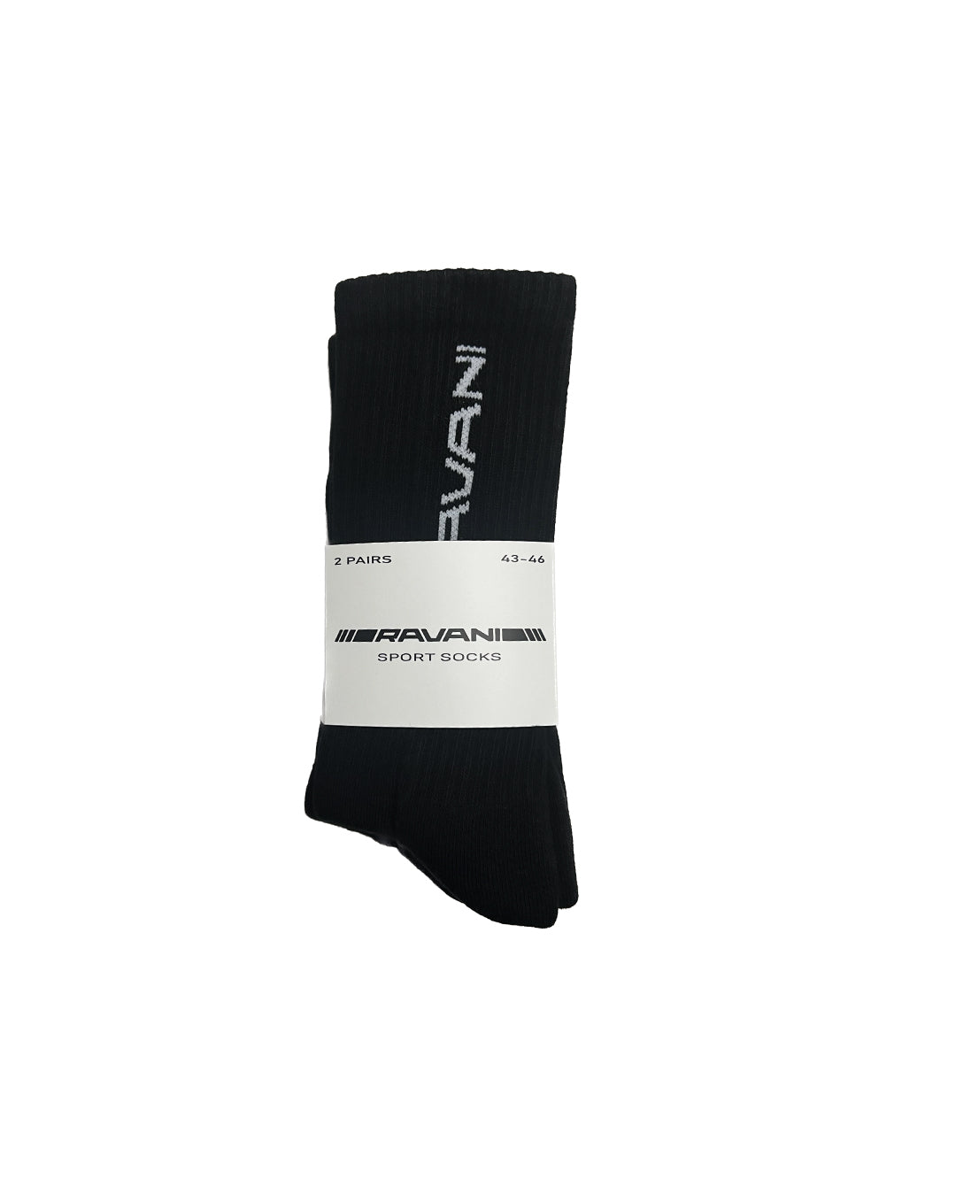 RAVANI SPORT SOCKS BLACK