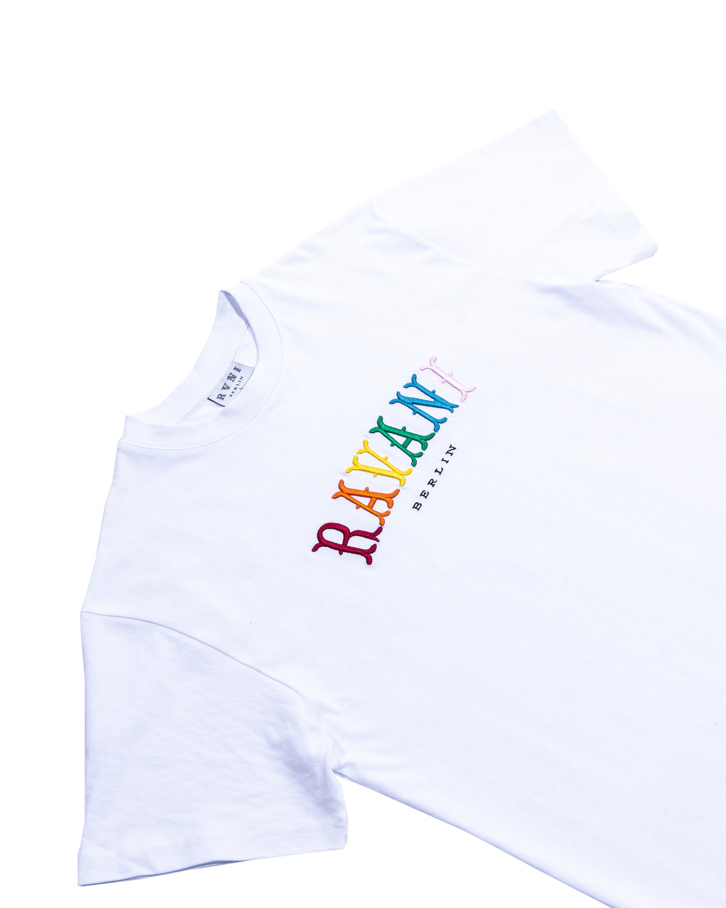Ravani Legacy Box Logo Multi Tee White