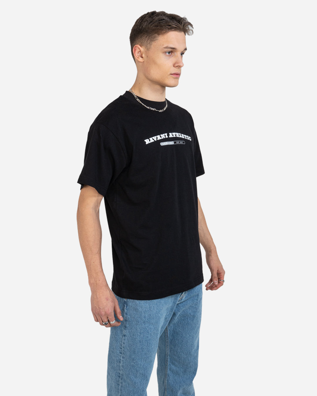 Essential Ravani Athletic Tee Black