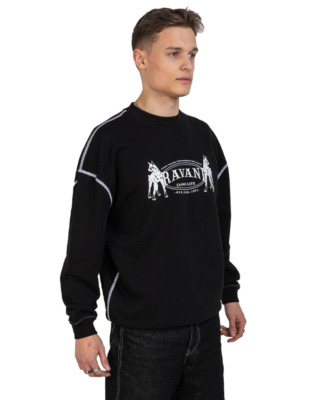 Dawg Life Crewneck Black