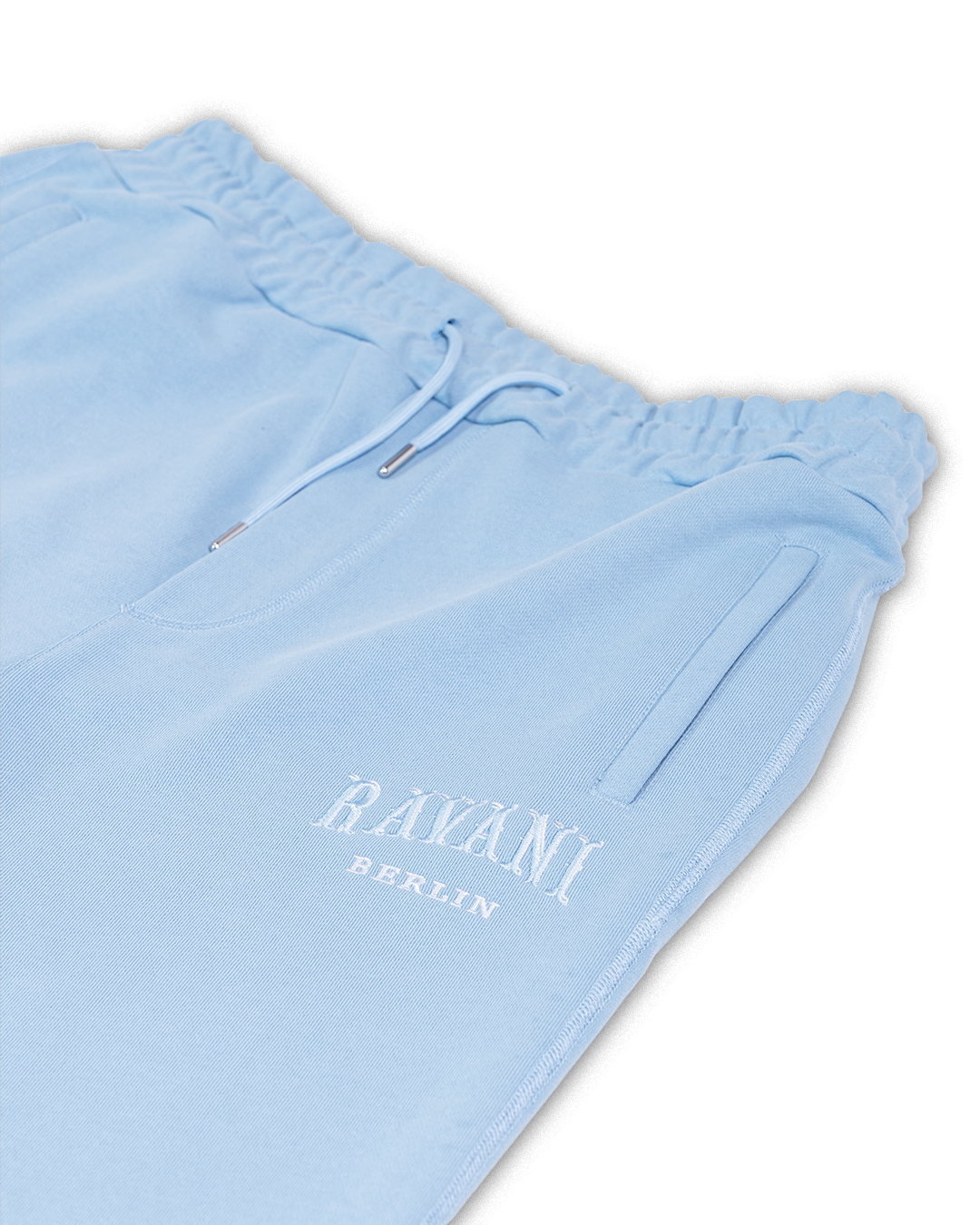 Ravani Box Logo Pants Baby Blue