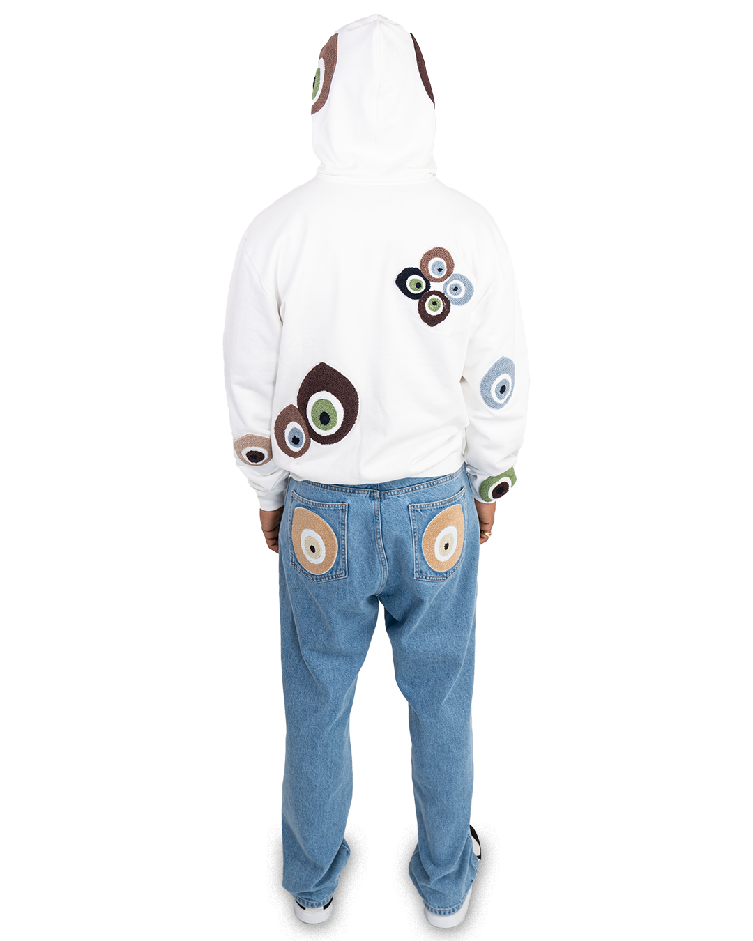 OG Nazar Zip Hoodie Off White Cream