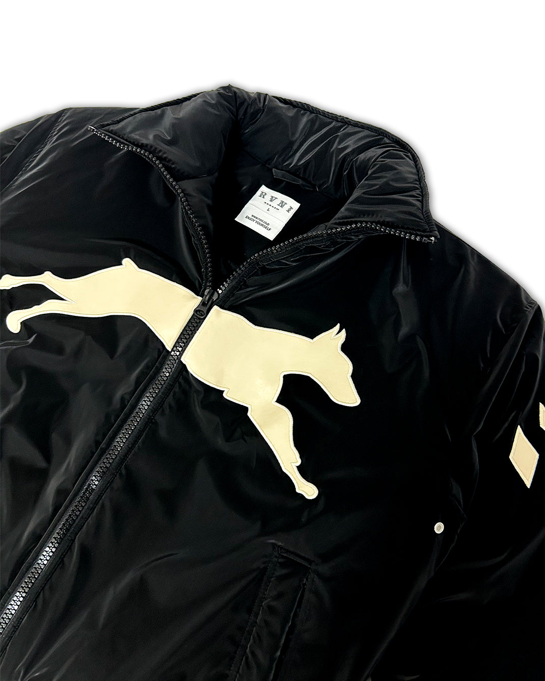 Doberman bomber Jacket Cream