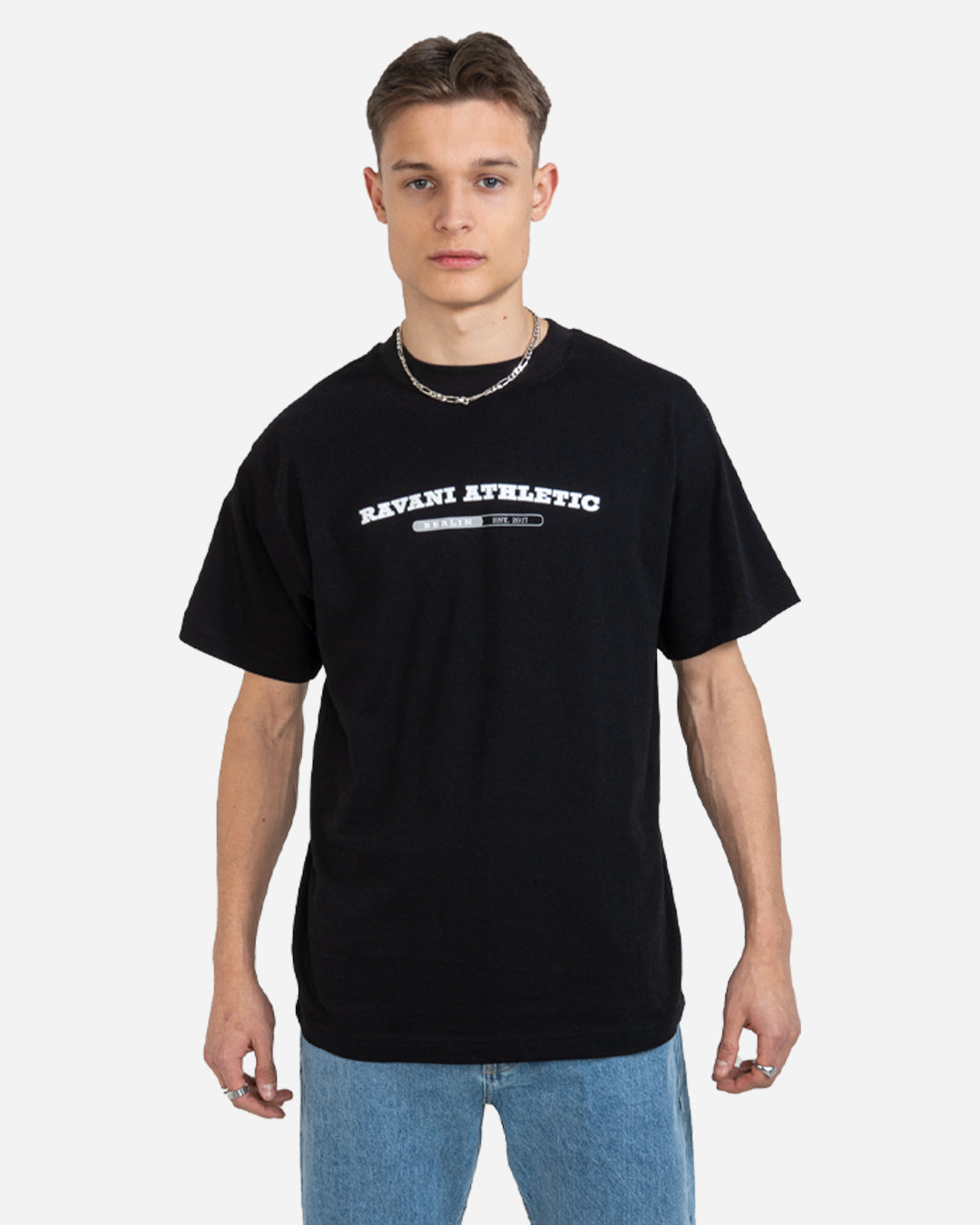 Essential Ravani Athletic Tee Black
