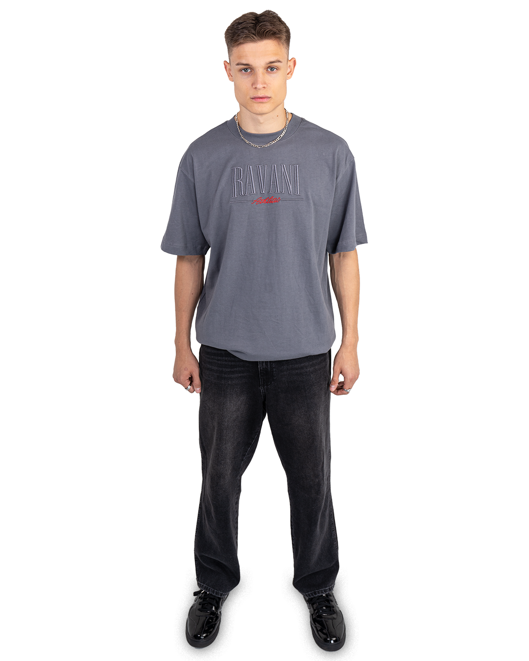 Ravani Athletic Stone Grey Tee