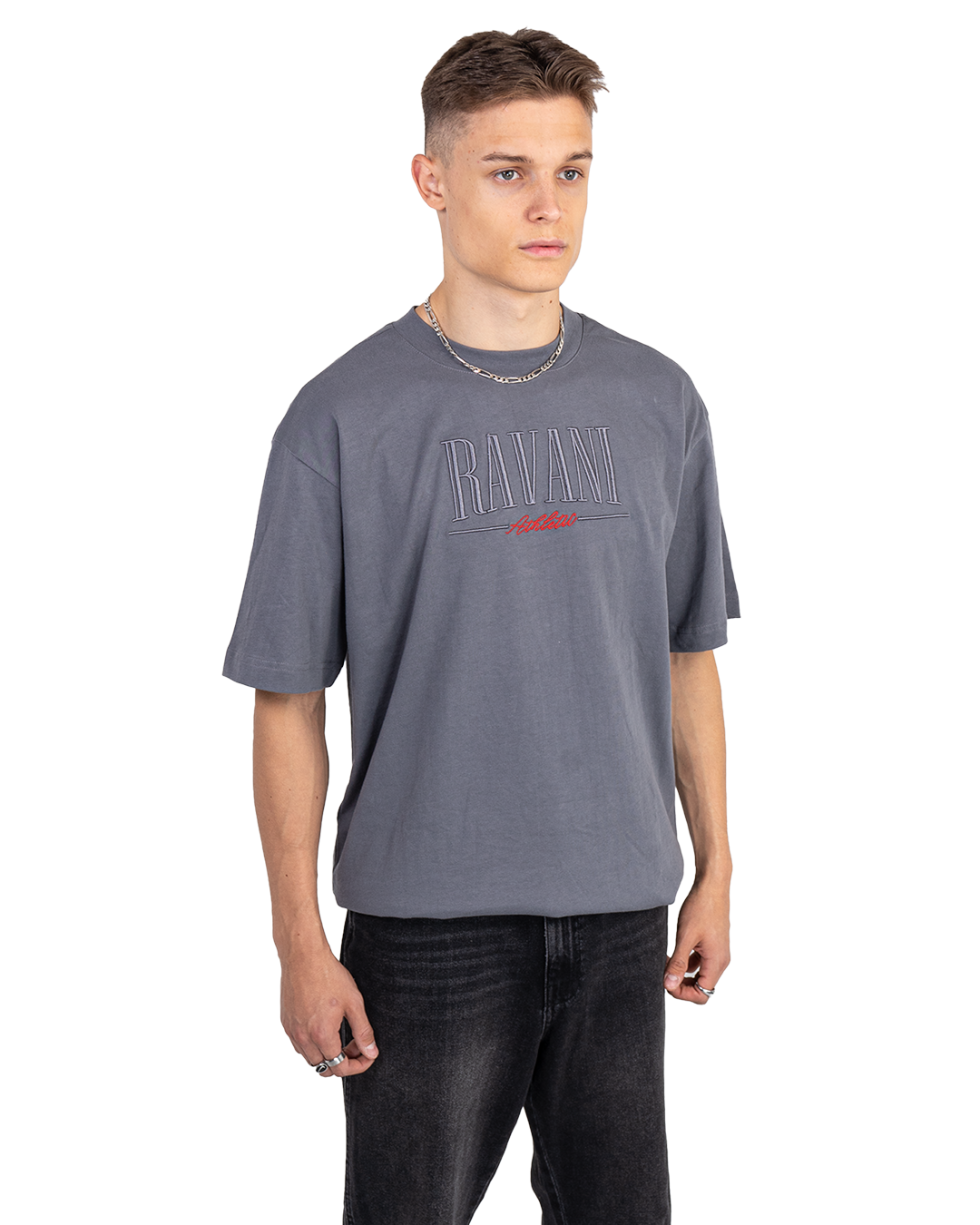 Ravani Athletic Stone Grey Tee