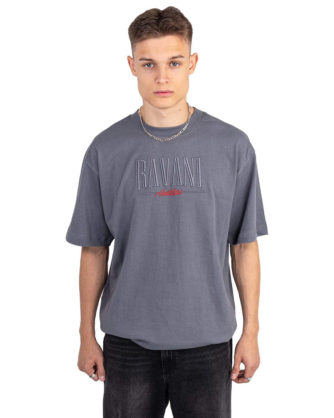 Ravani Athletic Stone Grey Tee
