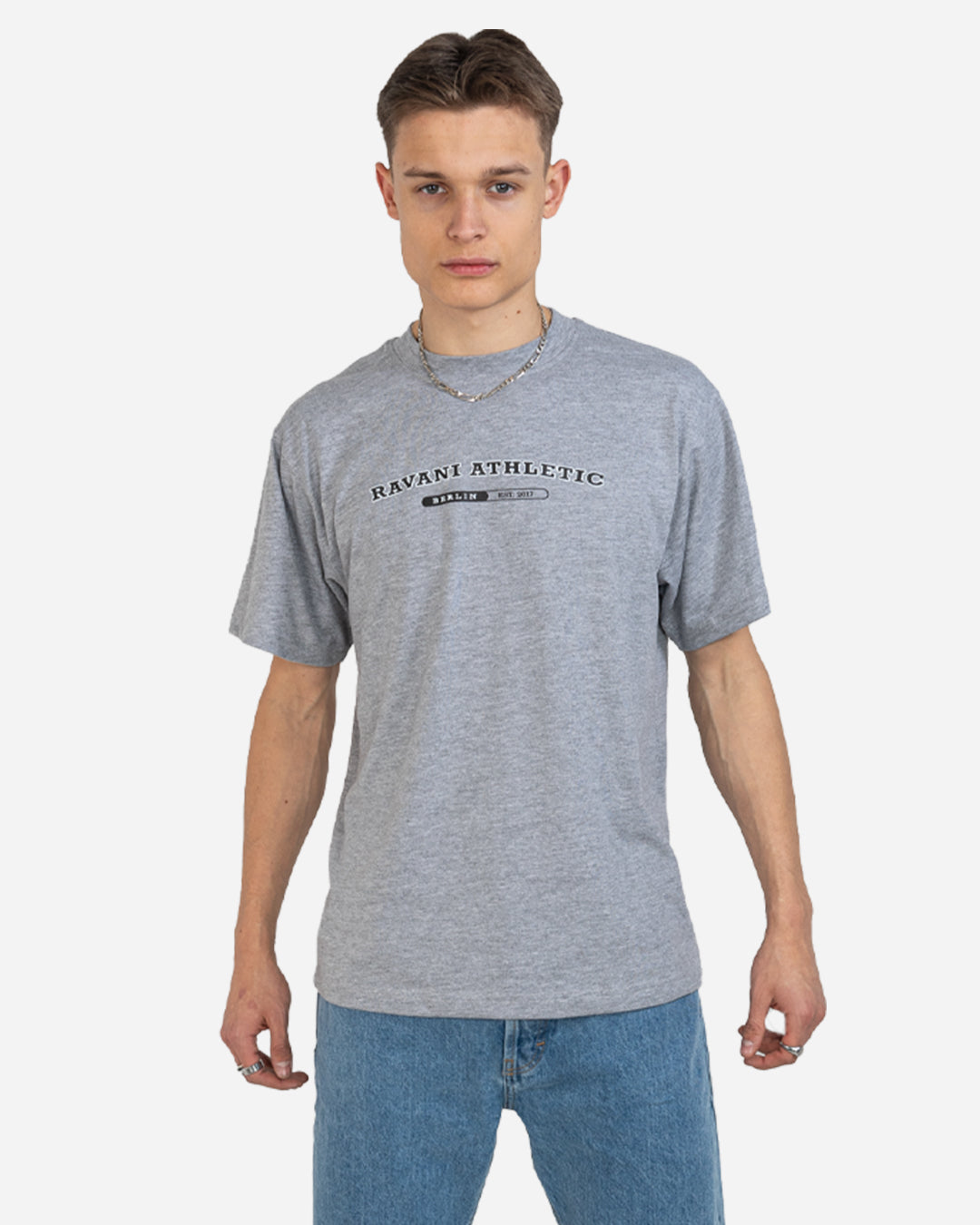 Essential Ravani Athletic Tee Grey