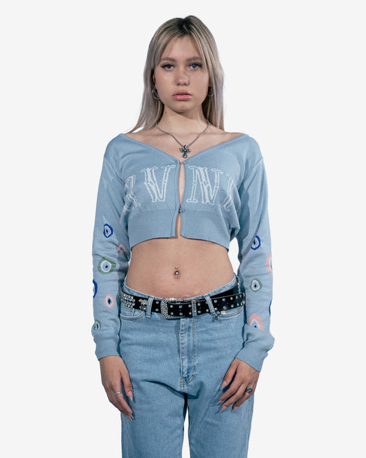 Cropped Nazar Cardigan