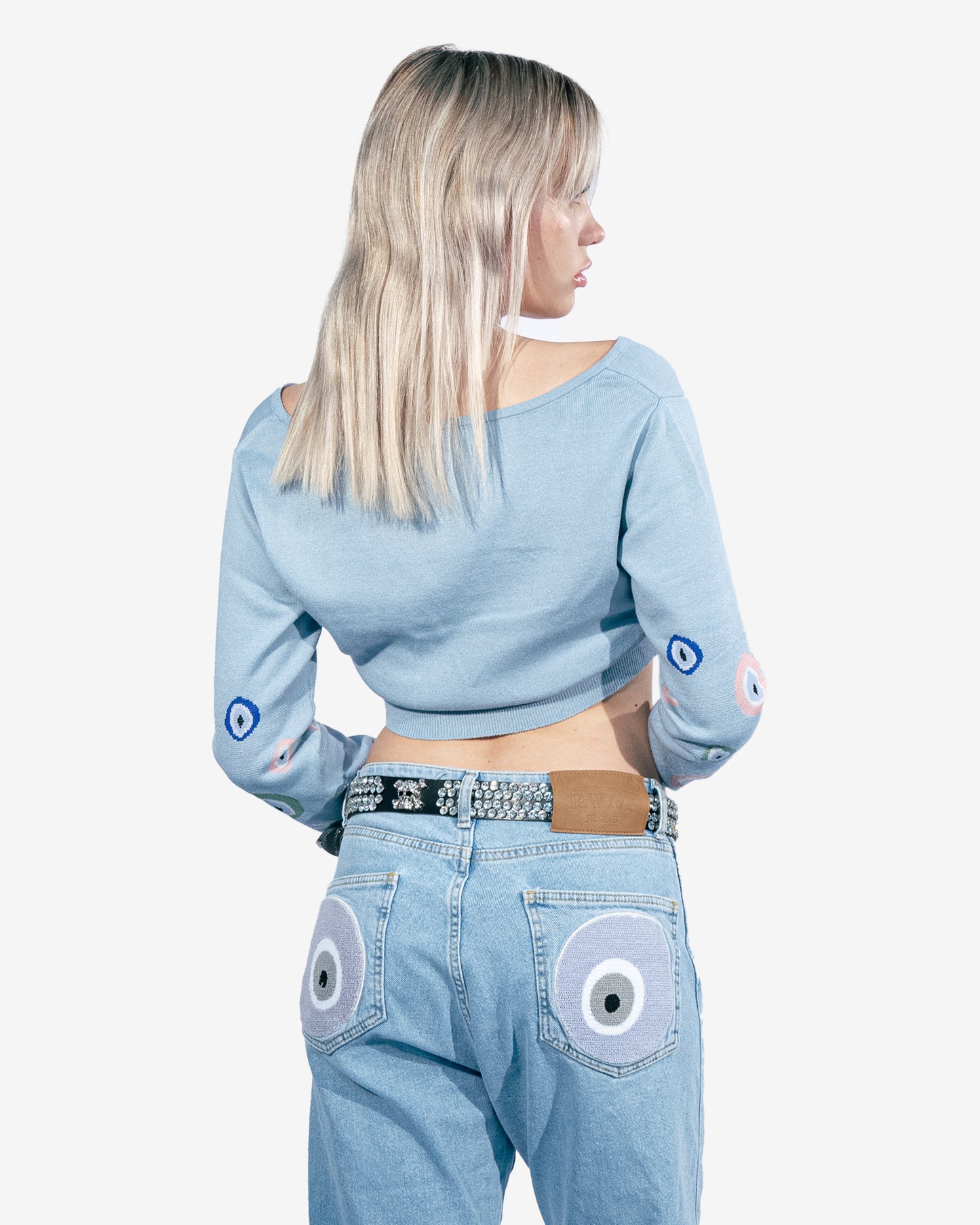 Cropped Nazar Cardigan