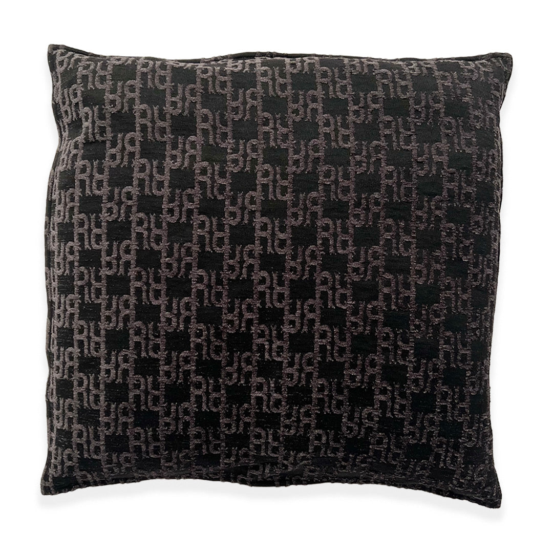 RR MONOGRAM CHENILLE PILLOW 50x50cm