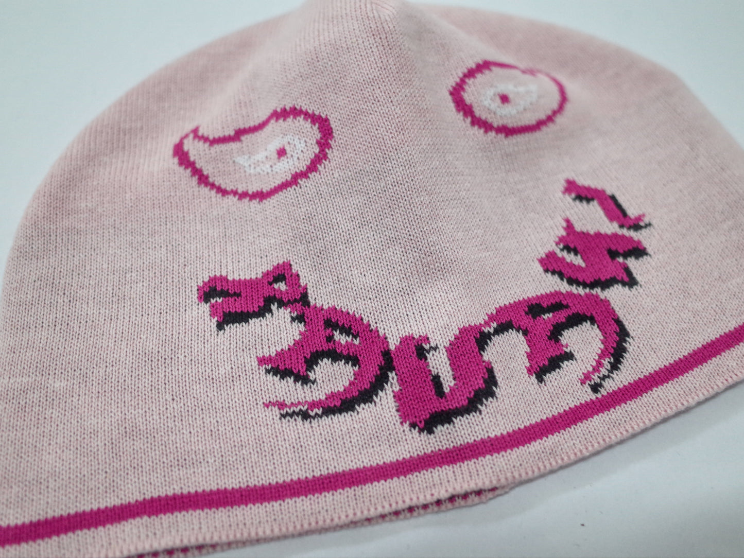 Smiley Beanie Pink