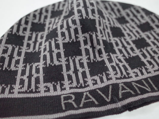 RR Monogram Beanie Black