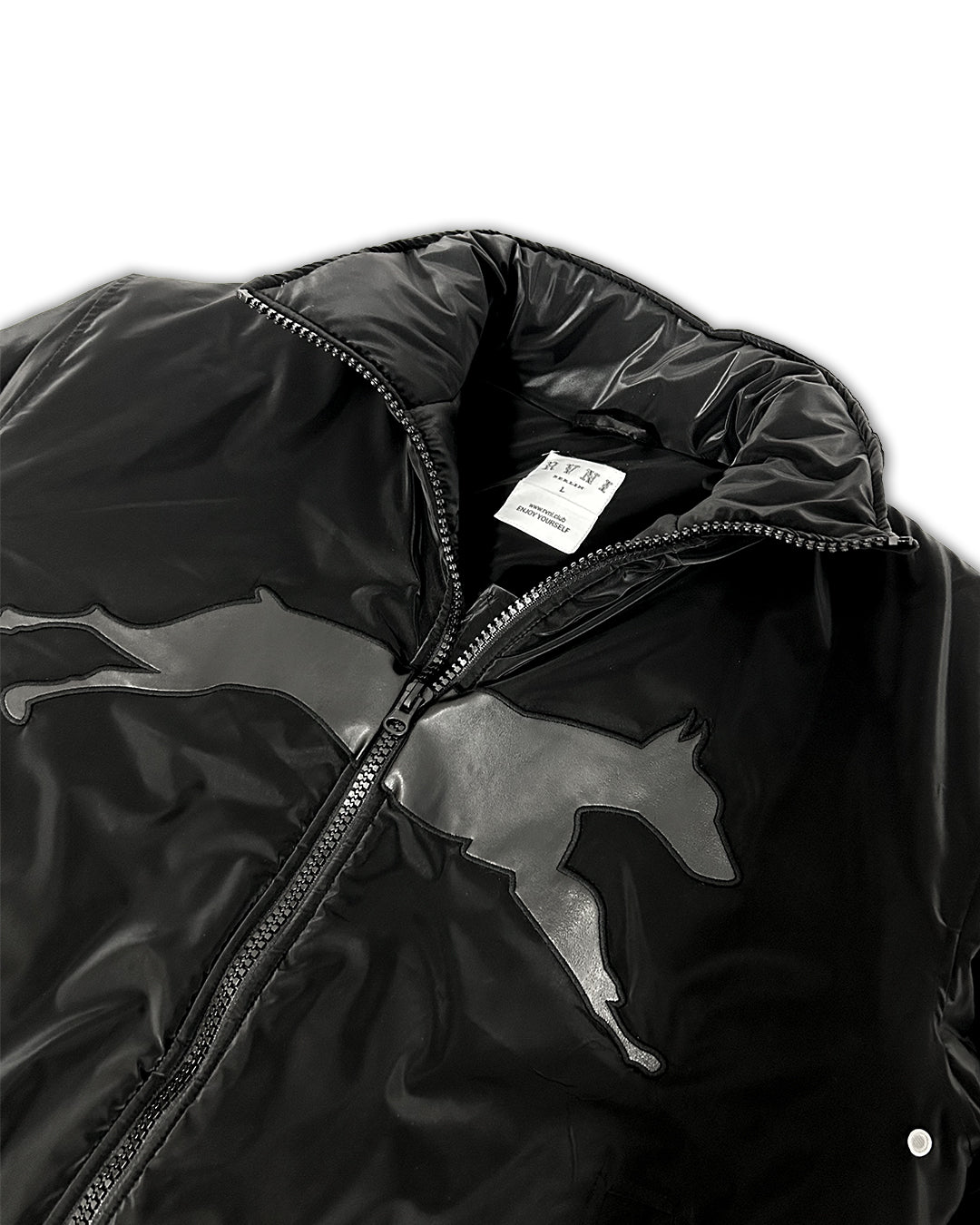 Doberman Bomber Jacket Black