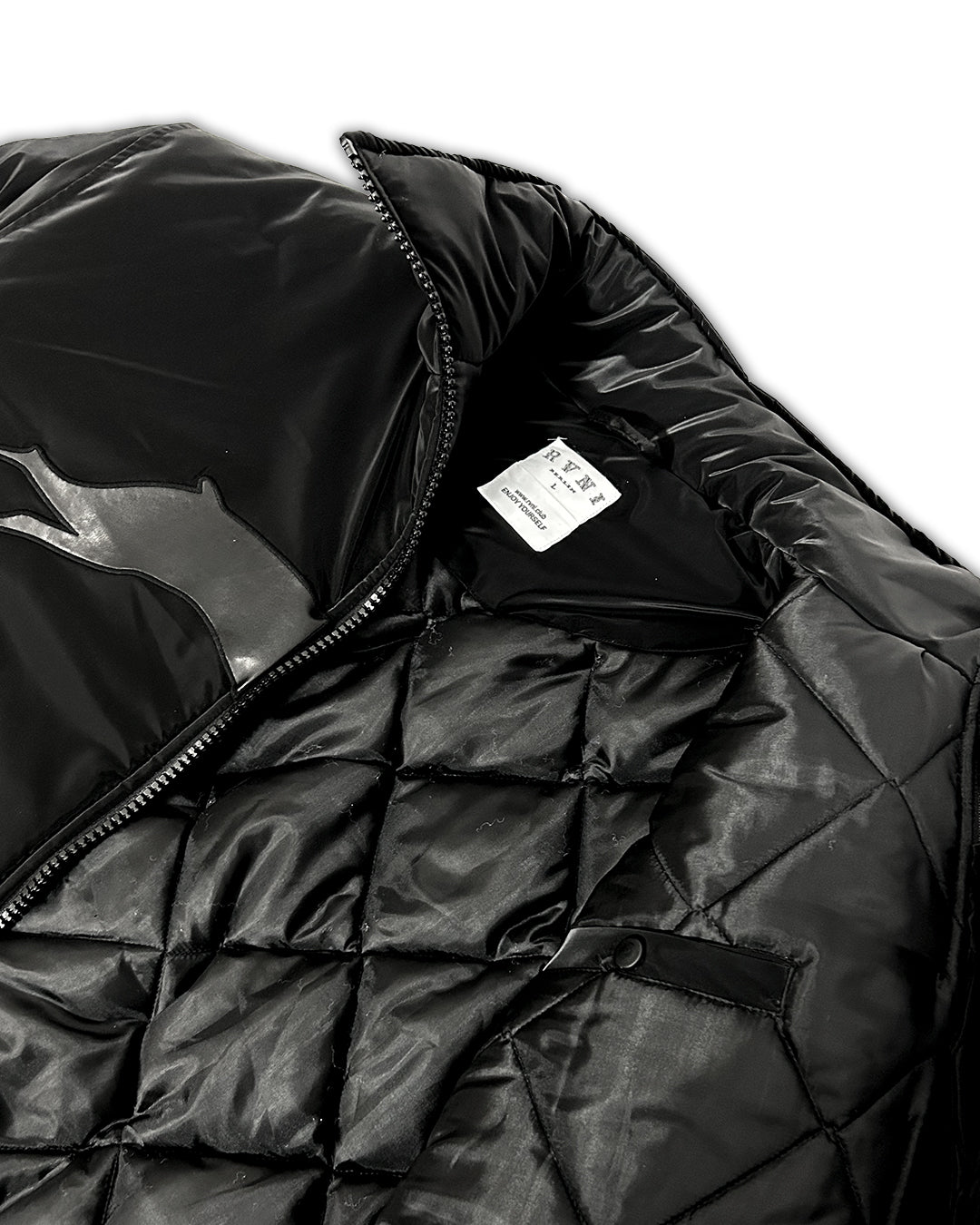 Doberman Bomber Jacket Black