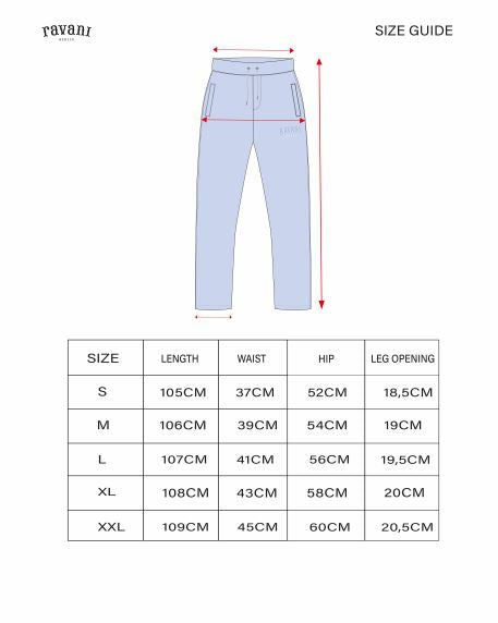 Ravani Box Logo Pants Baby Blue