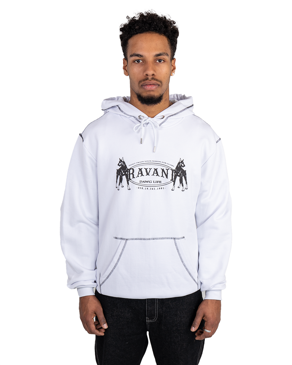 Dawg Life Hoodie White