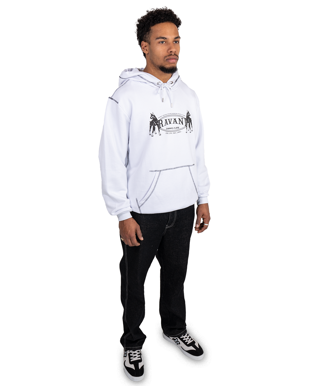 Dawg Life Hoodie White