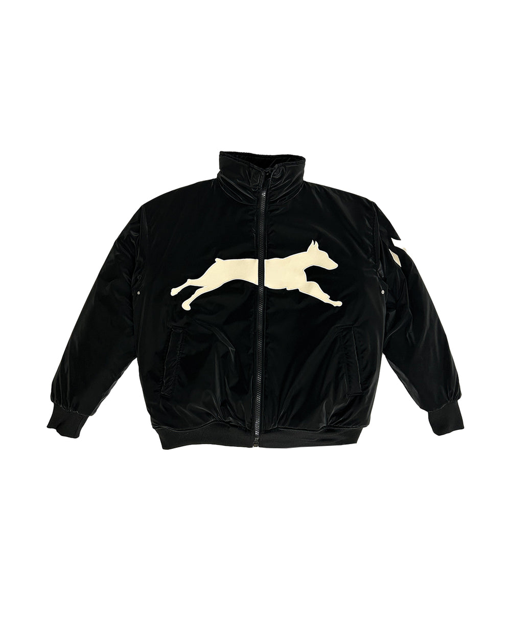 Doberman bomber Jacket Cream