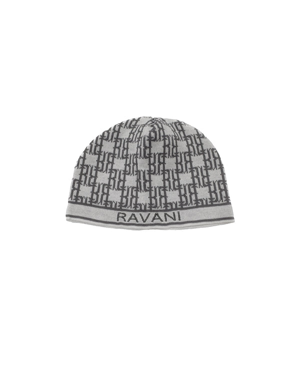 RR Monogram Beanie off white